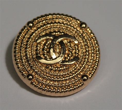 chanel gold button|where to buy chanel buttons.